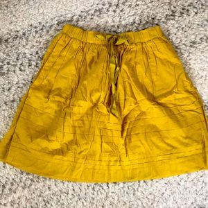 Anthropologie Odille 100% cotton skirt Size Small